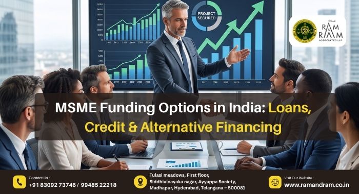 MSME Funding Options in India Loans, Credit & Alternative Financing - Ram & Ram Associates LLP