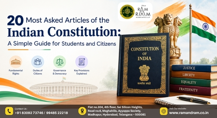 20 Most Asked Articles of the Indian Constitution A Simple Guide for Students and Citizens